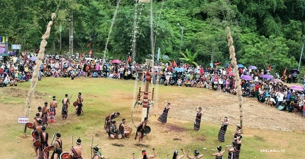 Dinh thự họ Vương Hà Giang nhìn từ trên cao