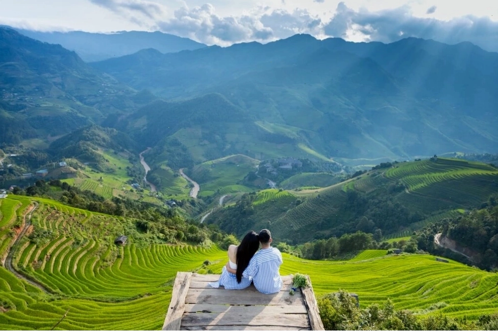 Đồi Mâm Xôi bé ở Mù Cang Chải