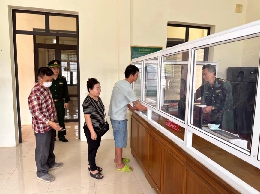Đồn Biên phòng Cửa khẩu Quốc tế Na Mèo đảm bảo tốt thông thương biên giới