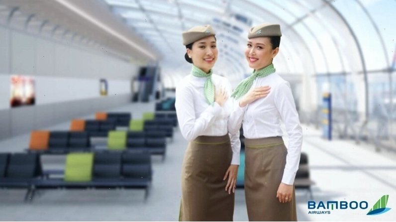 Đồng phục tiếp viên Bamboo Airways