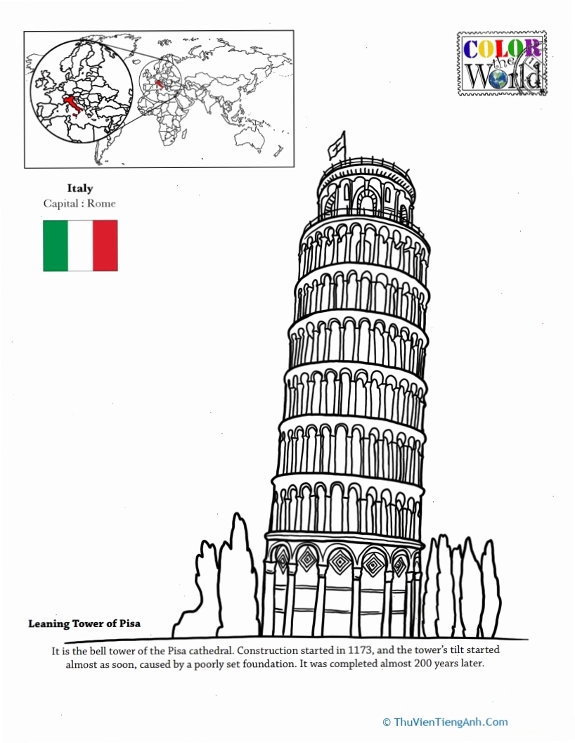 Du khách chụp ảnh tại Tháp Nghiêng Pisa