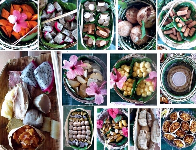 Du khách đang thưởng thức hải sản tươi ngon tại một nhà hàng ven biển ở Palau