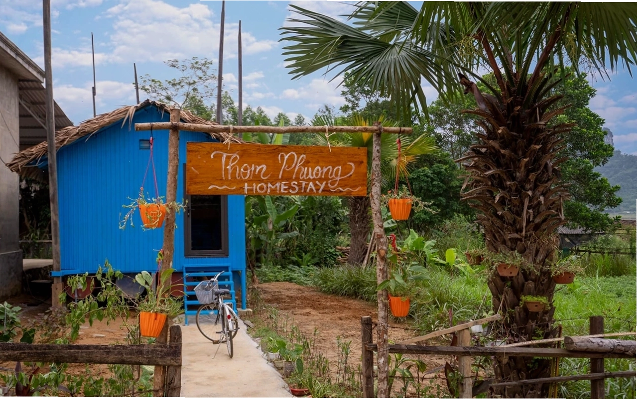 Du khách tham gia zipline khám phá Hang Tối