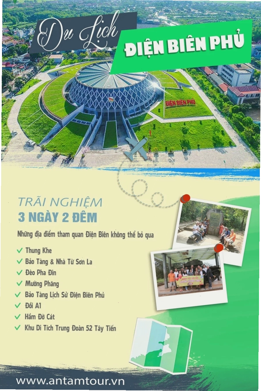 Du lịch Điện Biên bằng máy bay