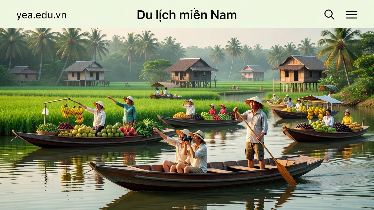 Du lịch miền Nam