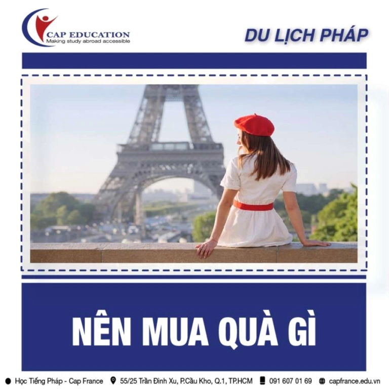Du lịch Pháp nên mua gì làm quà tặng ý nghĩa?