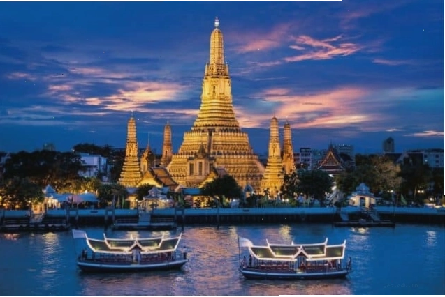 Du thuyền trên sông Chao Phraya ngắm nhìn Bangkok về đêm