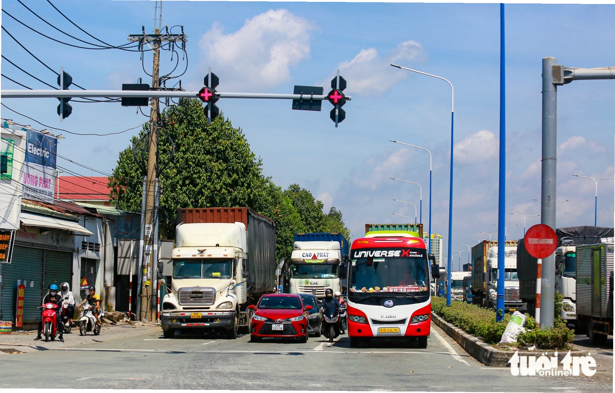 Đường Mỹ Phước - Tân Vạn nhìn từ trên cao