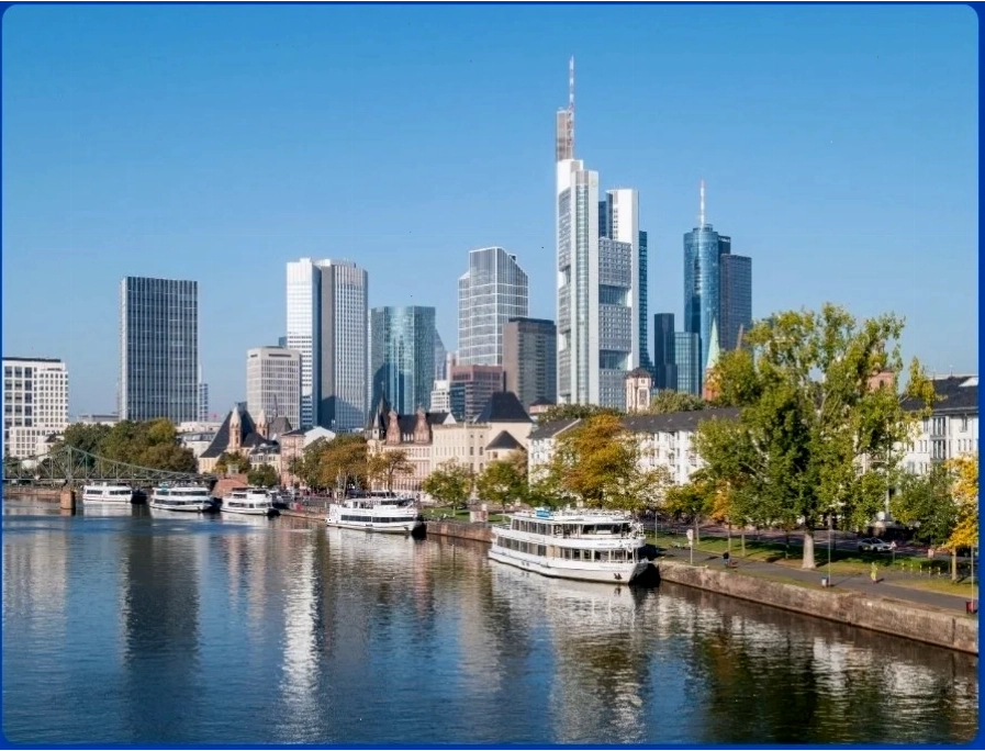 Frankfurt mang vẻ đẹp đặc sắc khi giao thoa giữa phong cách truyền thống và hiện đại