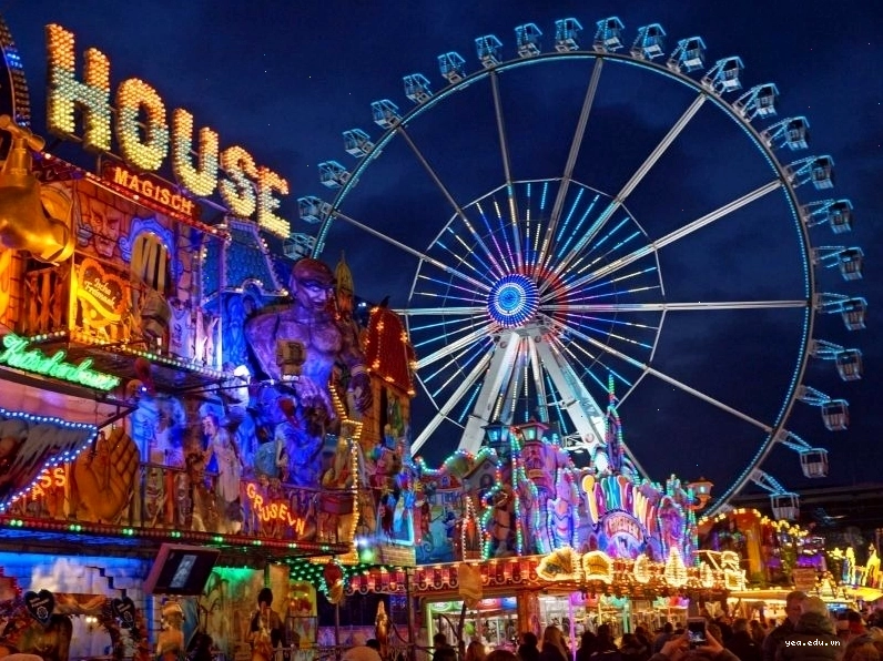 Freimarkt - Chợ phiên Bremen náo nhiệt