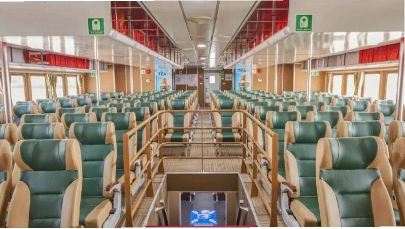Ghế ngồi sang trọng trên tàu cao tốc Phú Quốc Express tuyến Sa Kỳ - Lý Sơn