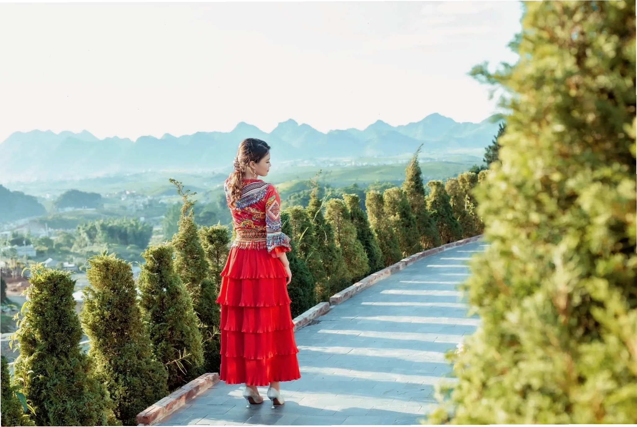 Gia đình vui chơi tại Family 64 Mộc Châu