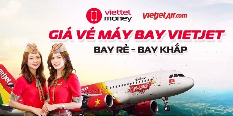 giá vé máy bay vietjet