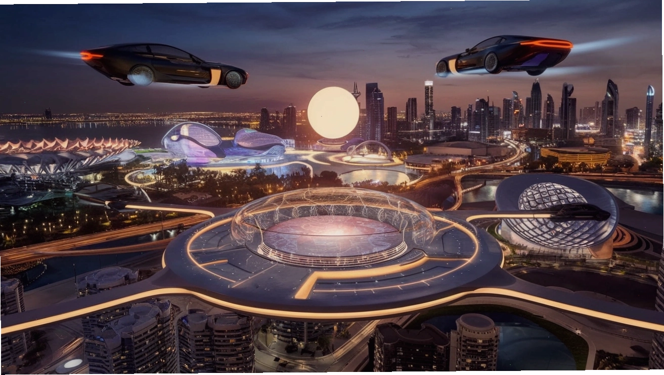Gian hàng trưng bày tại Expo Dubai 2024 với công nghệ tiên tiến