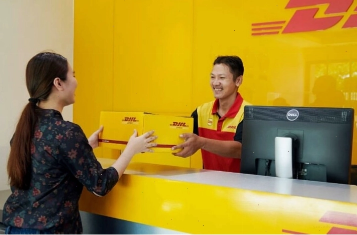 Giao diện quản lý tài khoản doanh nghiệp DHL Express