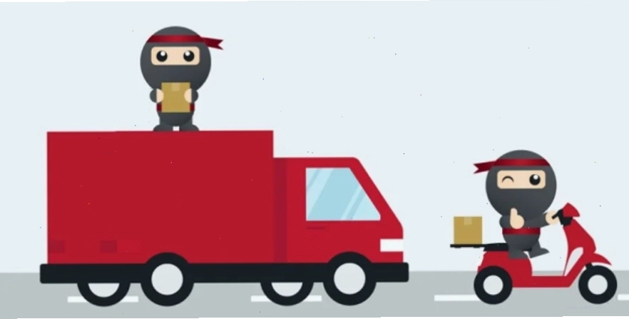 Giao diện tạo đơn hàng trên Ninja Van