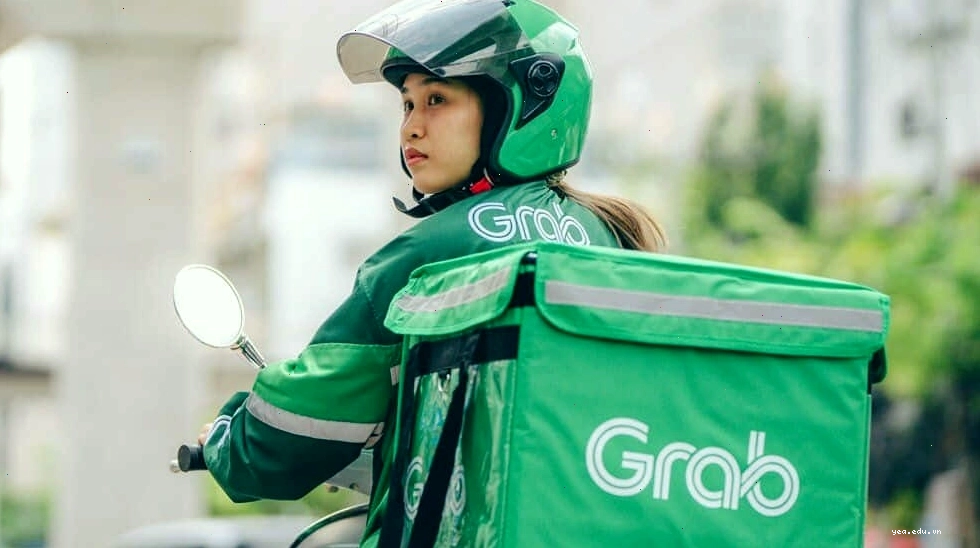 Giao diện thanh toán trên ứng dụng Grab