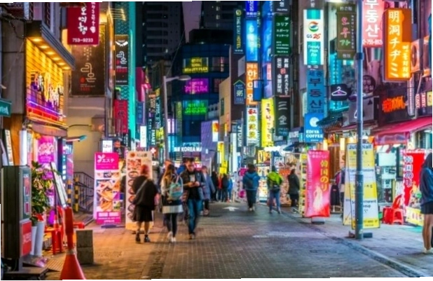 Giao diện ứng dụng Naver Maps trên điện thoại