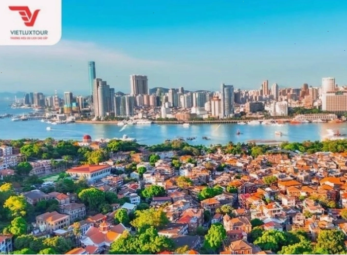 Hạ Môn ở đâu Trung Quốc? Đảo Cổ Lãng Tự là điểm nhấn không thể bỏ qua