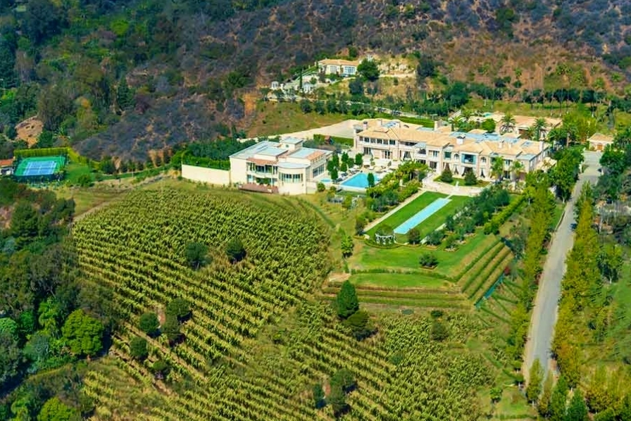 Hầm rượu vang tại Palazzo di Amore