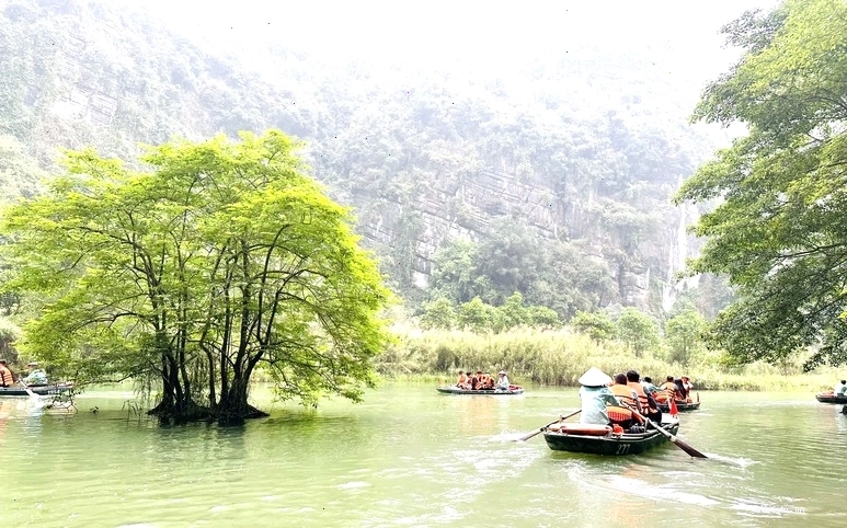 Hang động xuyên thủy tại Tràng An