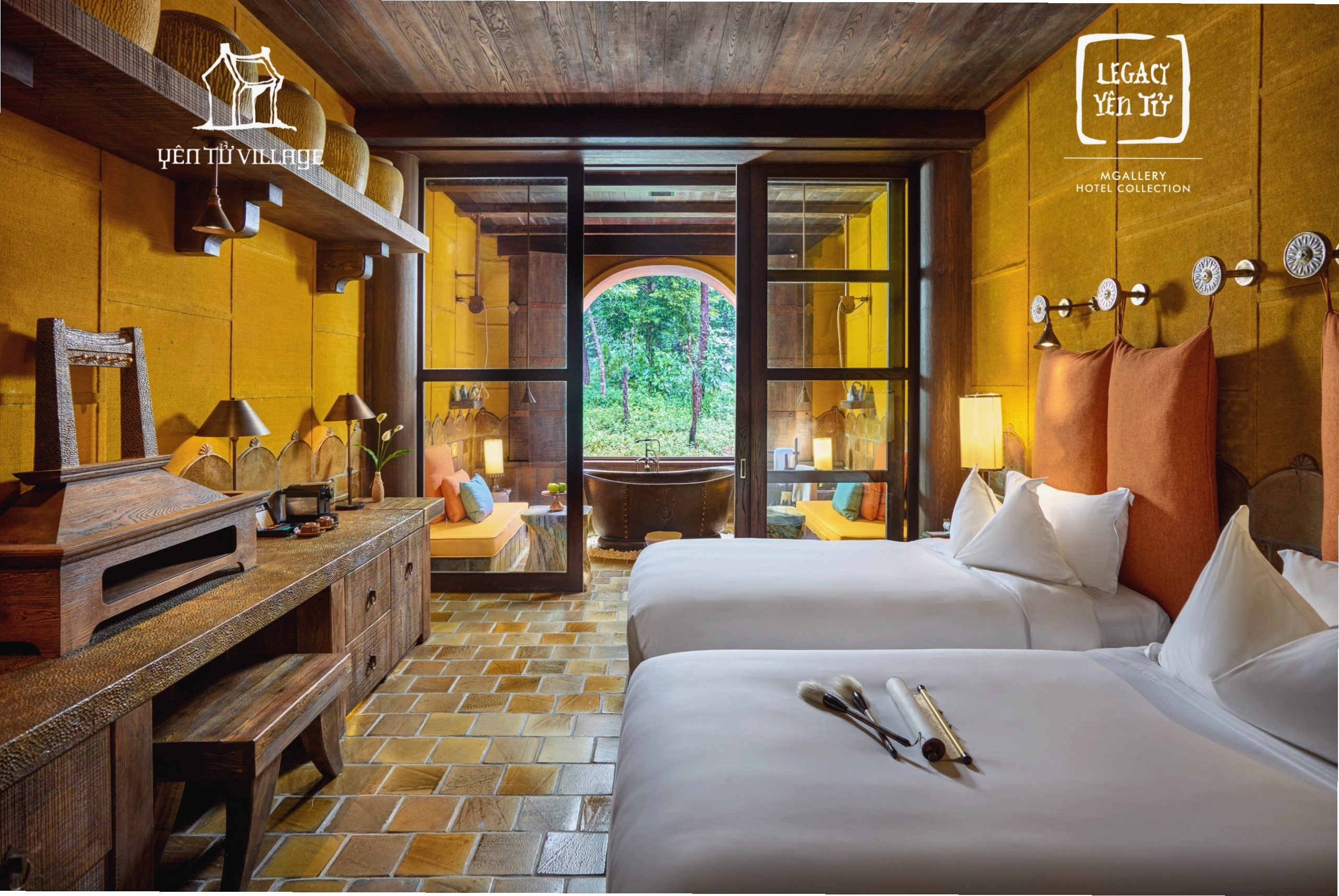 Hạng Junior Suite hướng rừng tại Legacy Yên Tử - MGallery