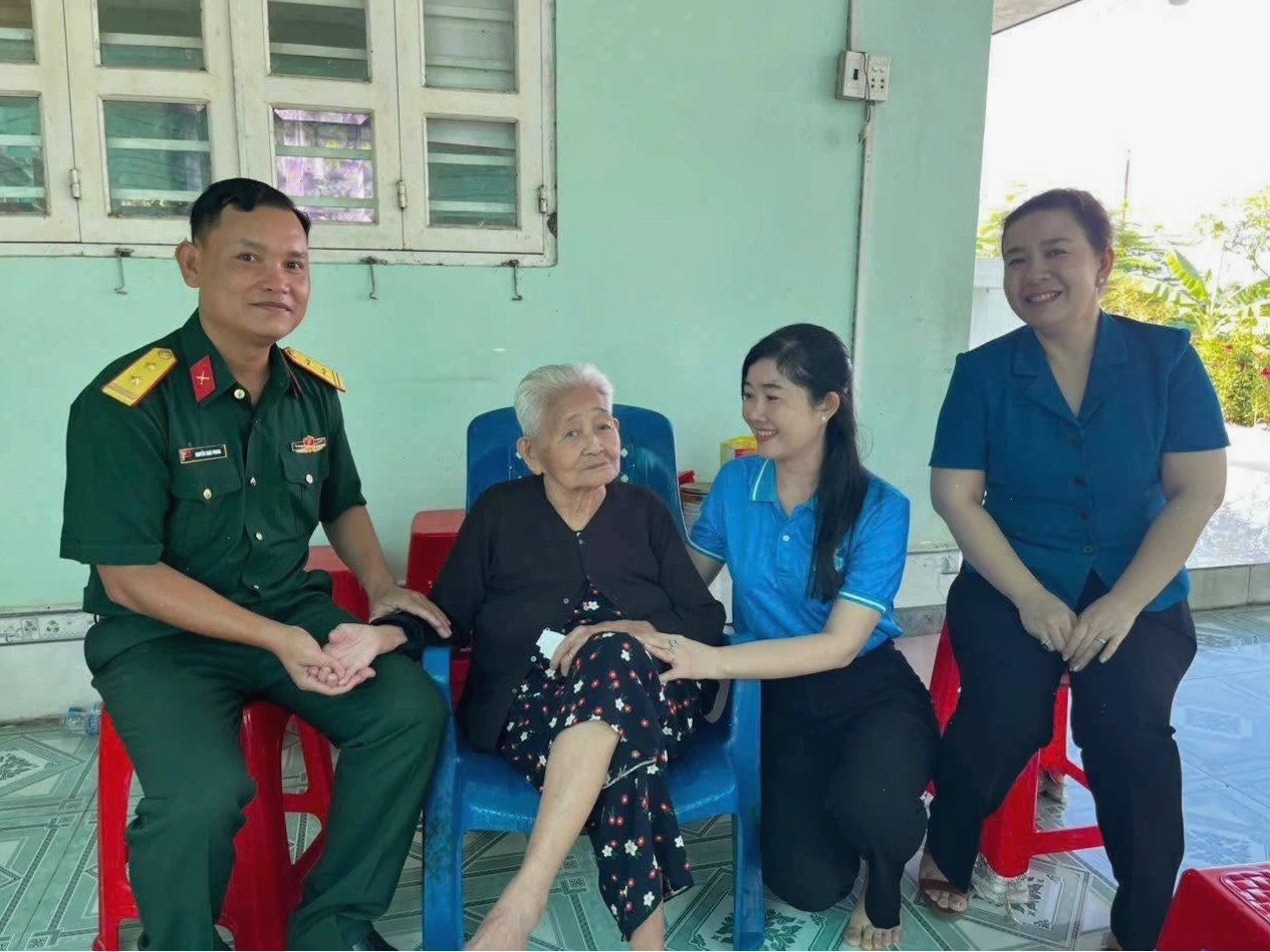 Hệ thống giao thông kết nối ấp Tràm Lạc