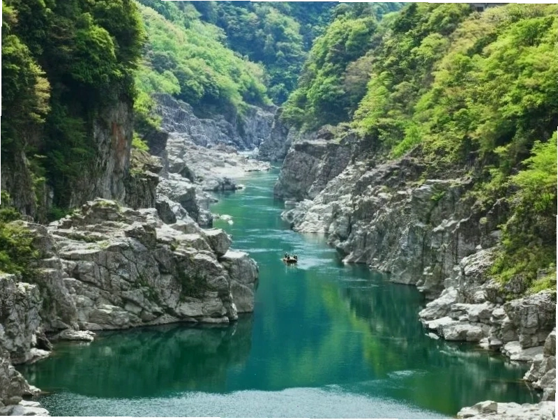 Hẻm núi Oboke và Koboke hùng vĩ