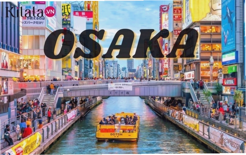 Hình ảnh biểu tượng của thành phố Osaka