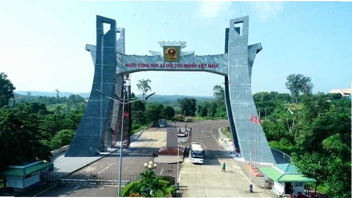 Hình ảnh các cửa khẩu Việt Nam Campuchia