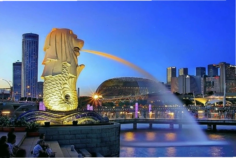 Hình ảnh đất nước Singapore với các món ăn hấp dẫn