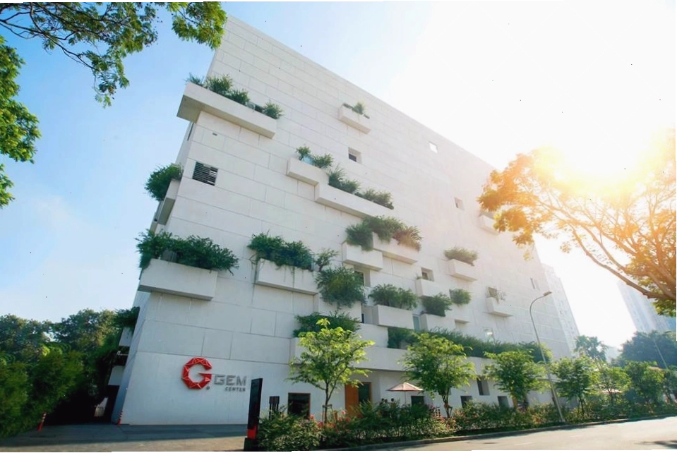 Hình ảnh GEM Center nhìn từ bên ngoài