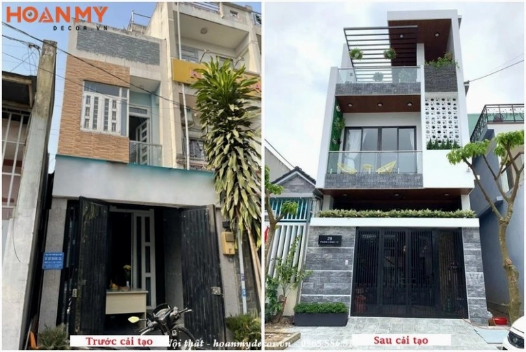 Hình ảnh sửa nhà: Từ cũ kỹ đến mới lạ