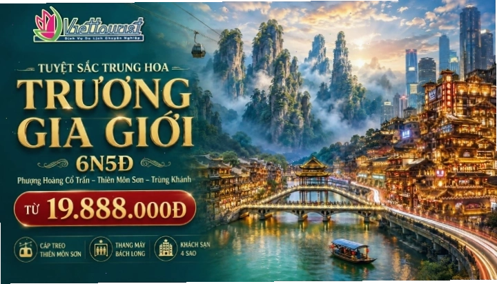 Hồ Bảo Phong - Viên ngọc xanh giữa lòng Trương Gia Giới