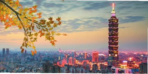 Hoa anh đào nở rộ tuyệt đẹp vào mùa xuân ở Đài Loan