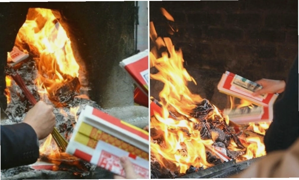 Hóa vàng đúng nơi quy định