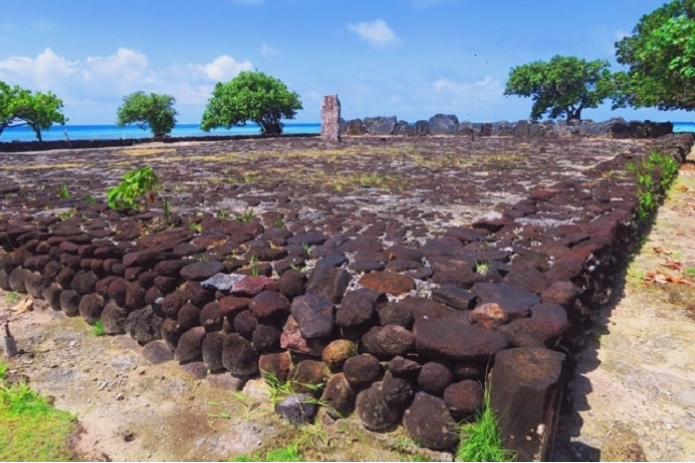 Hoàng hôn tuyệt đẹp trên biển tại Polynesia thuộc Pháp