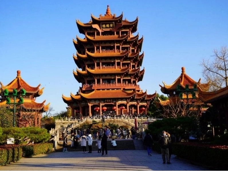 Hoàng Lạc Lâu - Biểu tượng kiến trúc vượt thời gian tại Giang Thành Trung Quốc