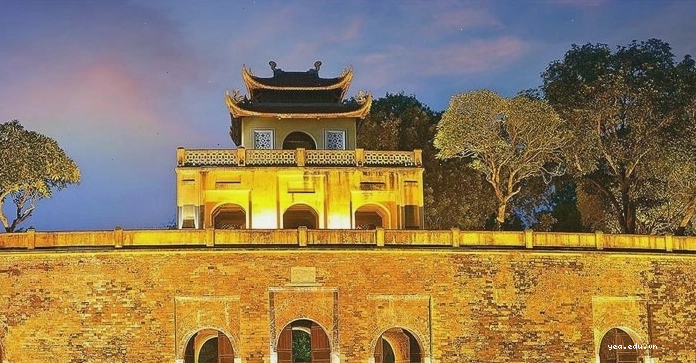 Hoàng Thành Thăng Long nhìn từ trên cao