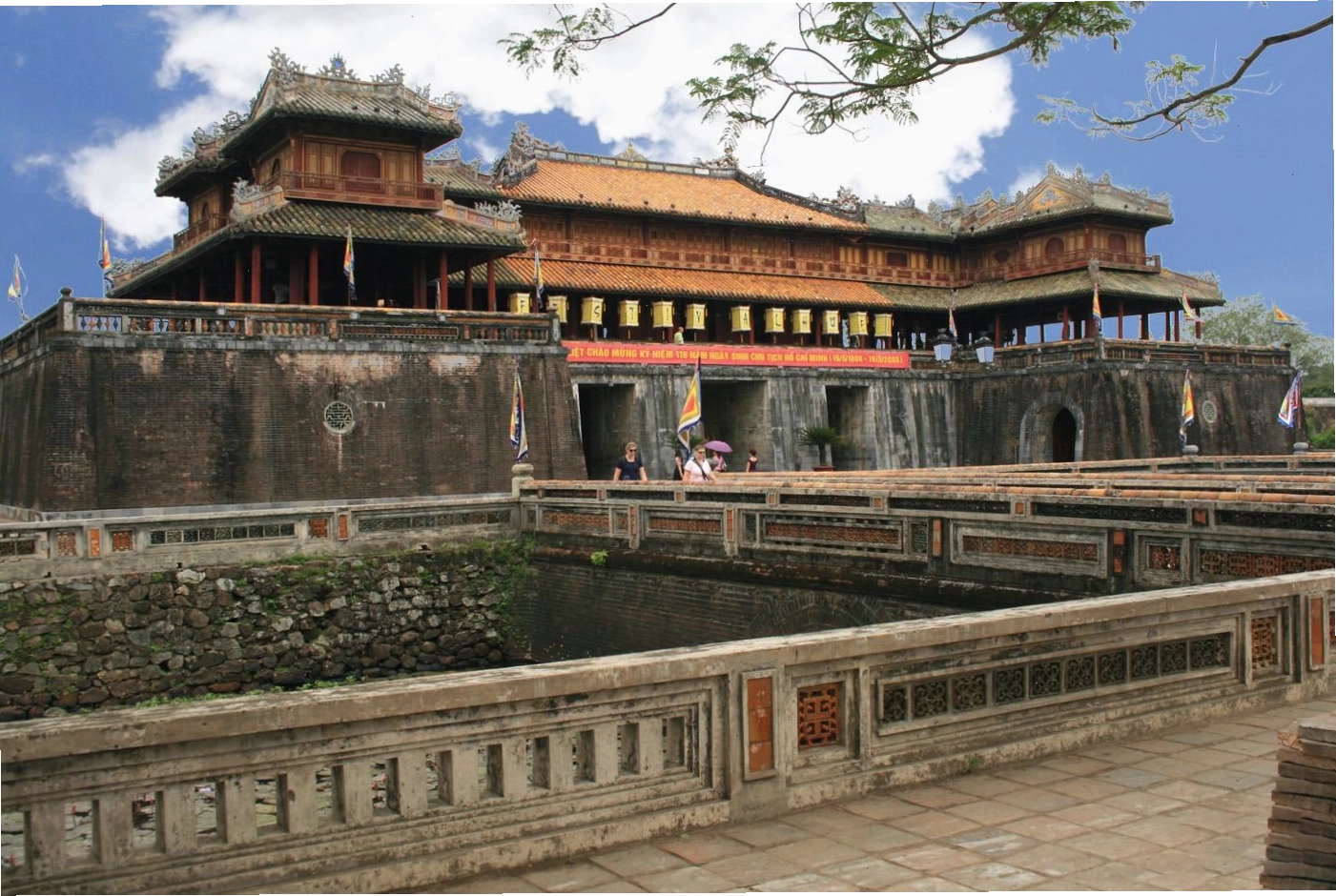 Hoàng Thành Thăng Long nhìn từ trên cao
