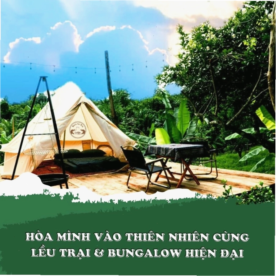Hoạt động đốt lửa trại và cồng chiêng tại Buôn Gơ Rin