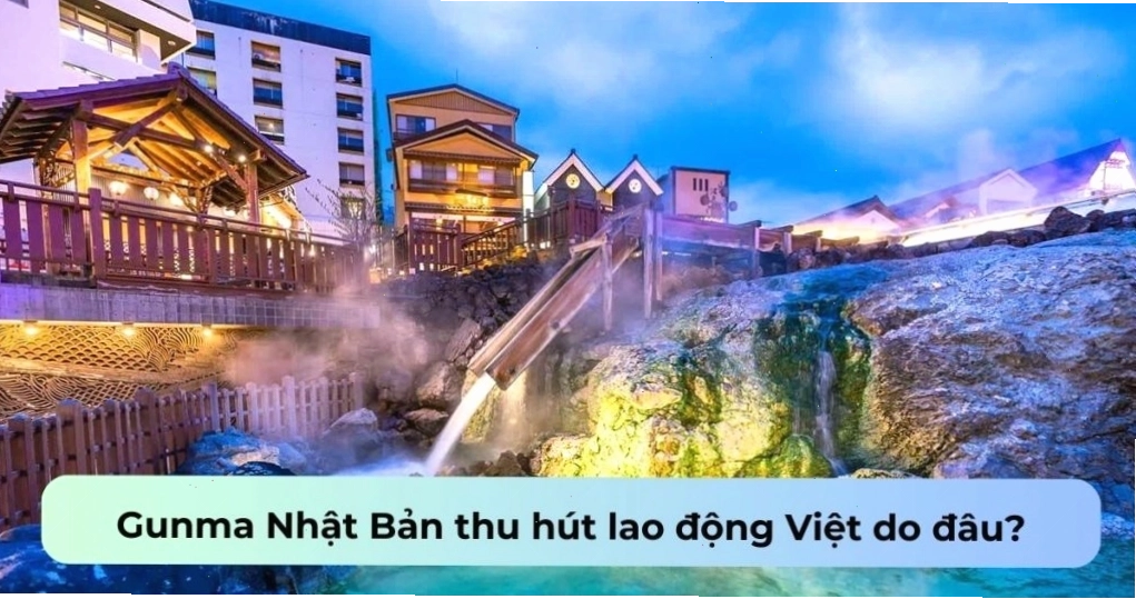 Hoạt động sản xuất tại một nhà máy ở Gunma