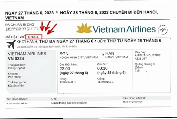 Hướng dẫn 4 cách kiểm tra mã đặt chỗ Vietnam Airlines nhanh chóng nhất