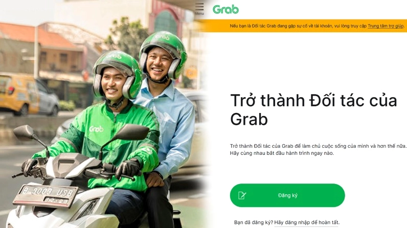 Hướng dẫn chi tiết cách đăng ký làm tài xế Grab năm 2026