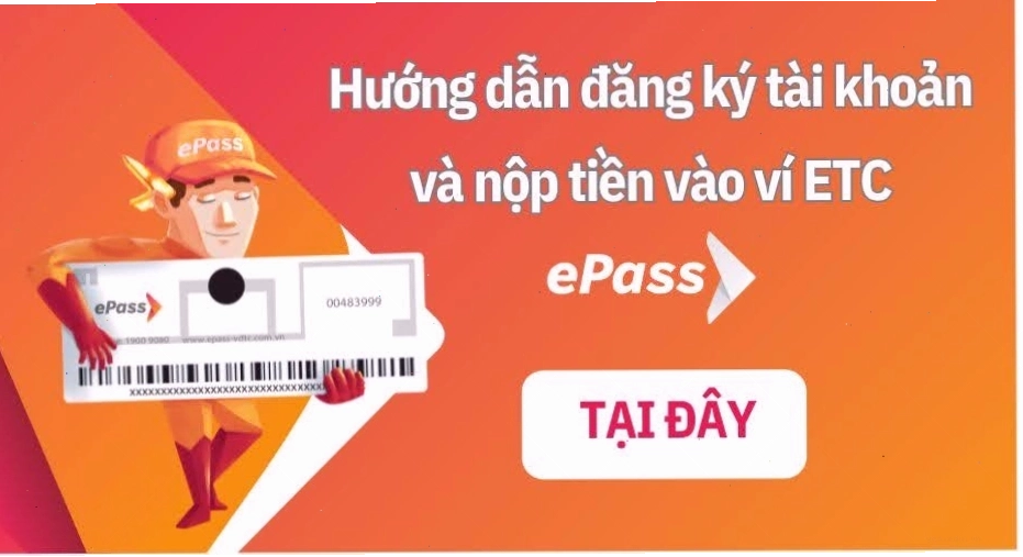 Hướng dẫn đăng ký tài khoản ví ETC và nộp tiền thu phí không dừng