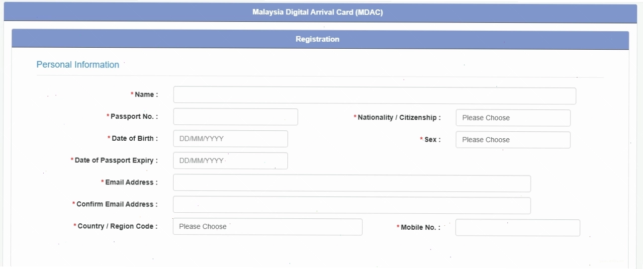 Hướng dẫn khai báo nhập cảnh Malaysia online chi tiết
