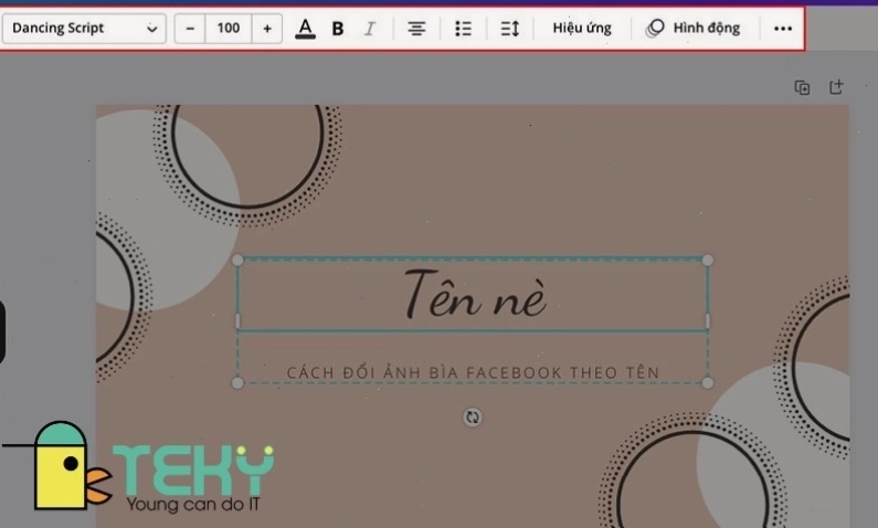 Hướng dẫn tạo ảnh bìa Facebook theo tên với các trang web online miễn phí