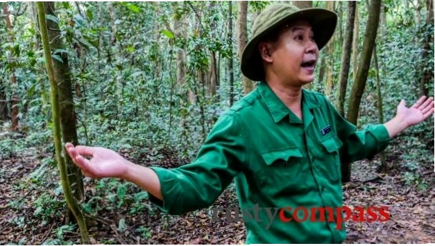 Hướng dẫn viên tại Củ Chi