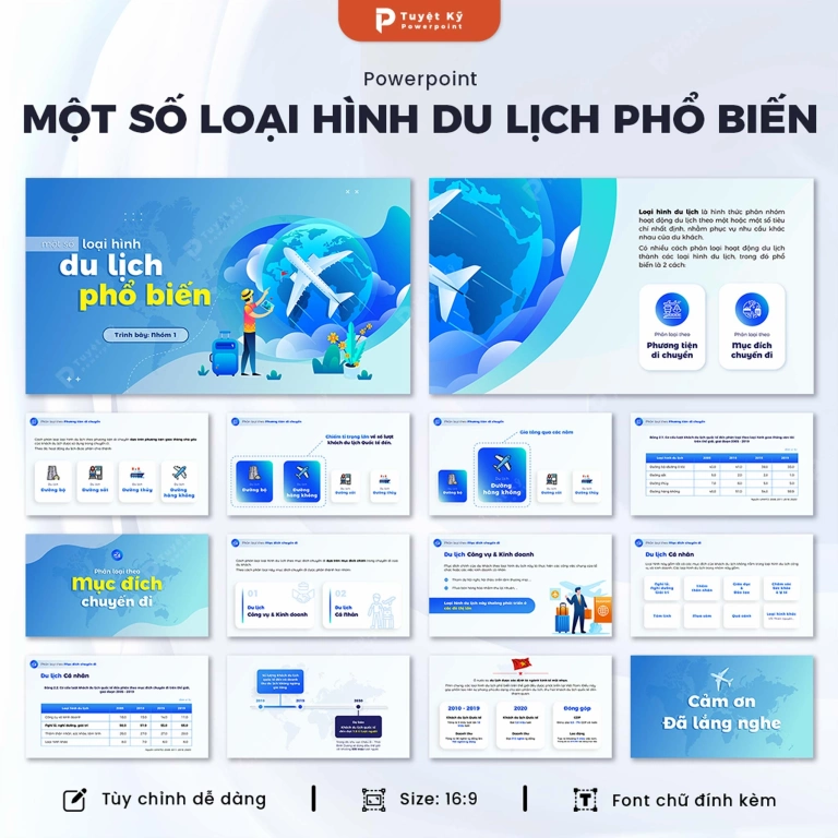 Khám phá 20+ Mẫu Hình Nền PowerPoint Du Lịch Sáng Tạo, Ấn Tượng 2026