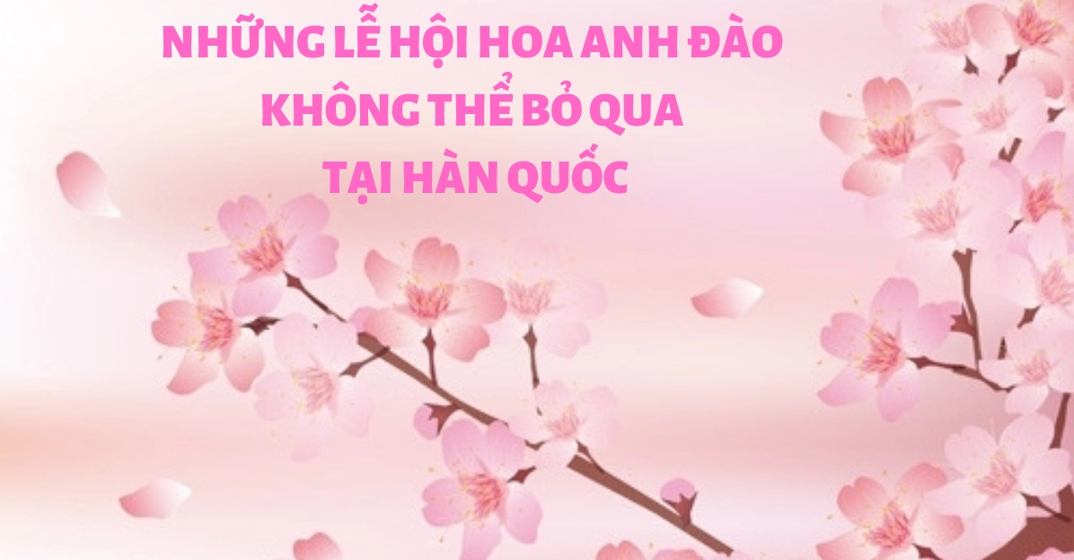 Khám phá Lễ hội hoa anh đào Hàn Quốc: Top 5 điểm đến không thể bỏ lỡ 2026